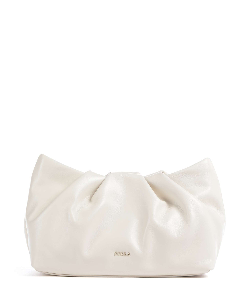 Furla Delia Mini Clutch bag panna
