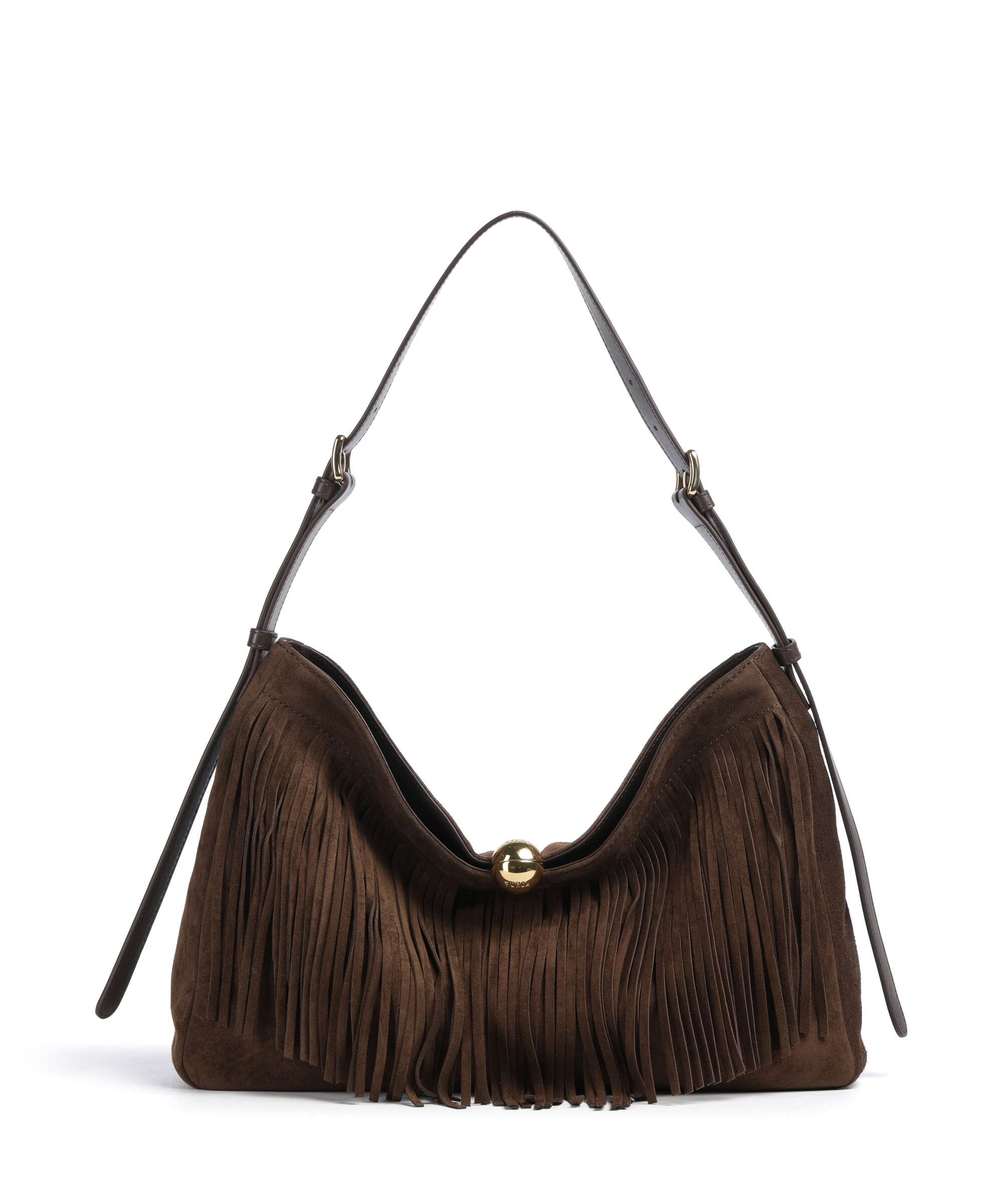 Furla Sfera Soft L Hobo bag toni cioccolato