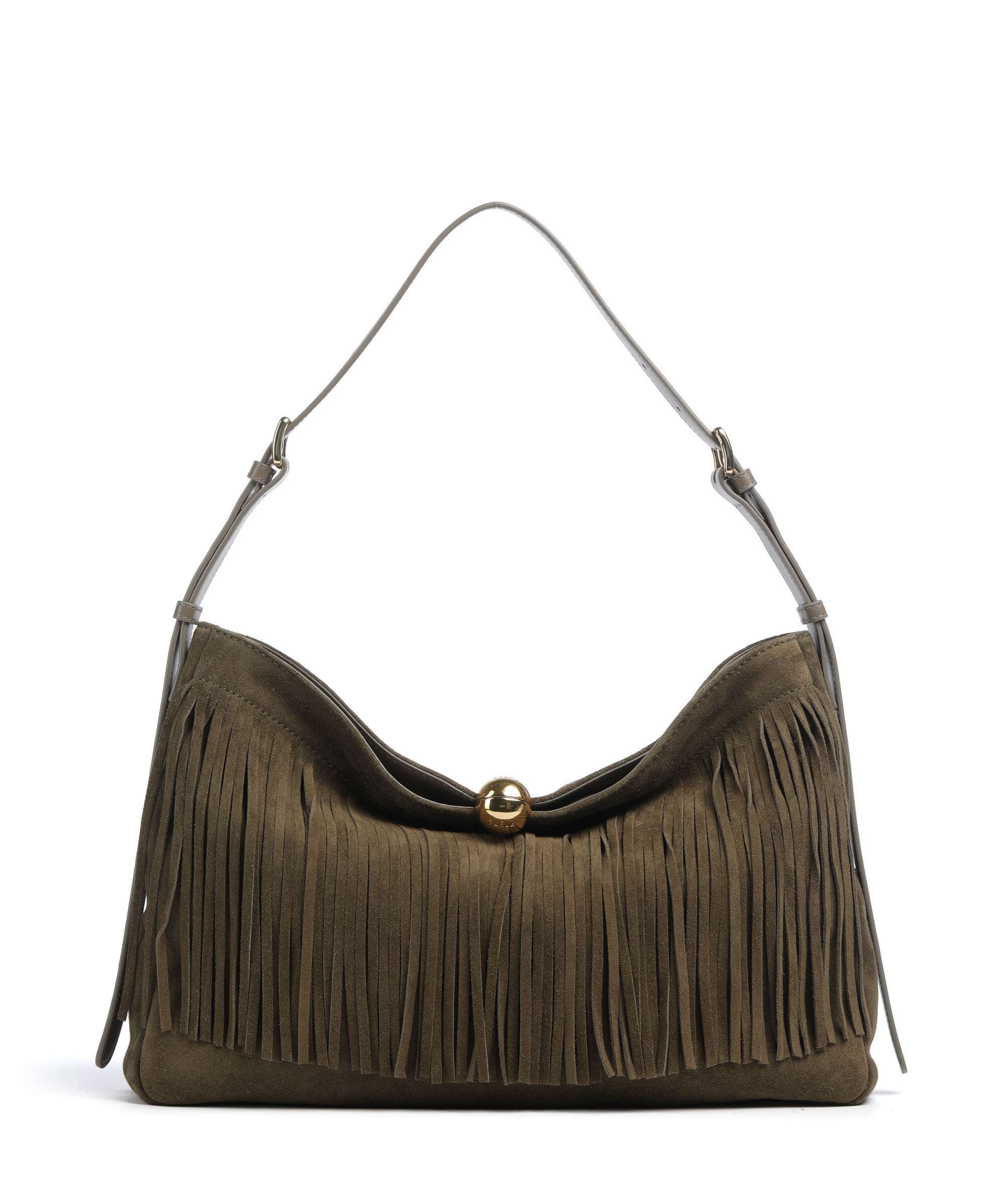 Furla Sfera Soft L Hobo bag toni muddy gray