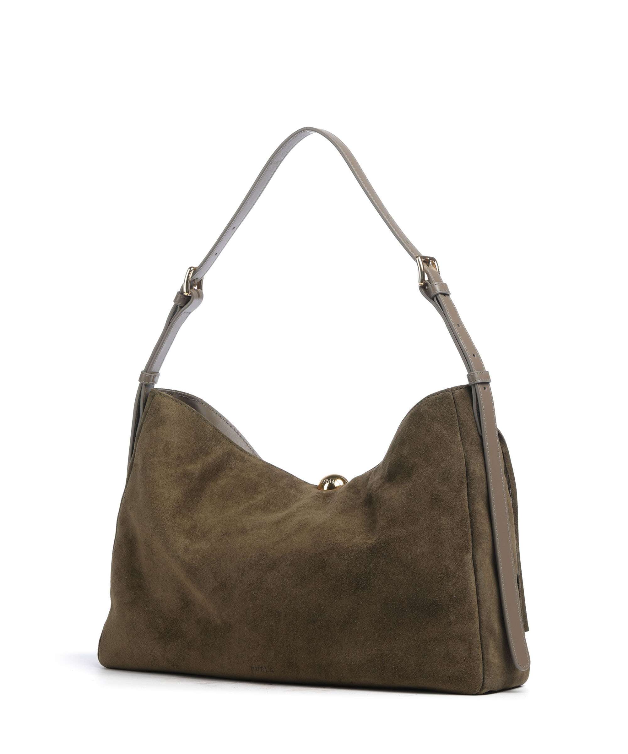 Furla Sfera Soft L Hobo bag toni muddy gray