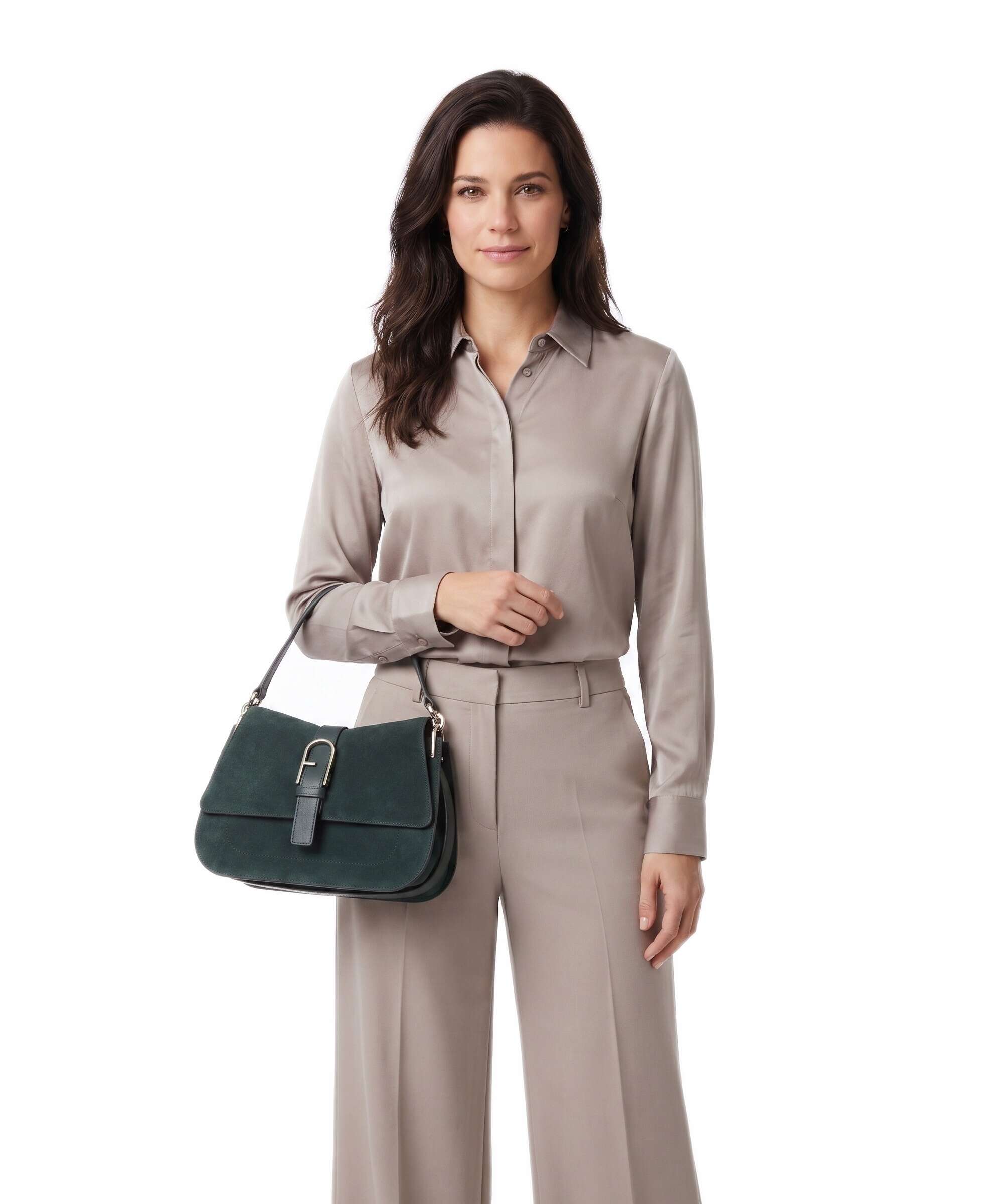 Furla Flow M Handbag toni dark forest