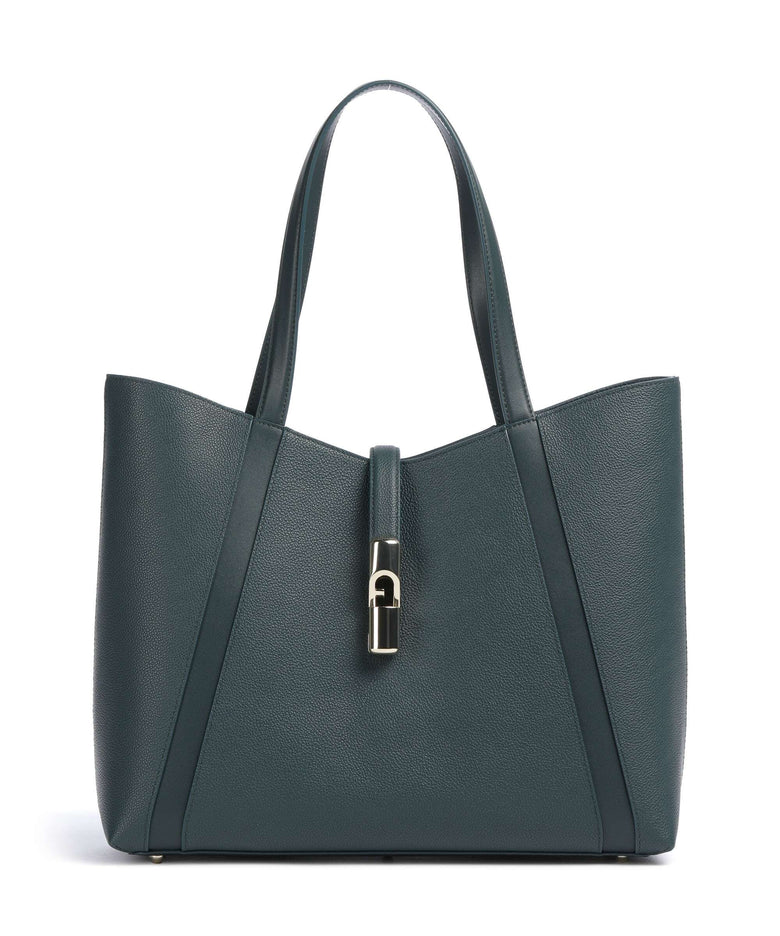 Furla Goccia L Tote bag dark forest