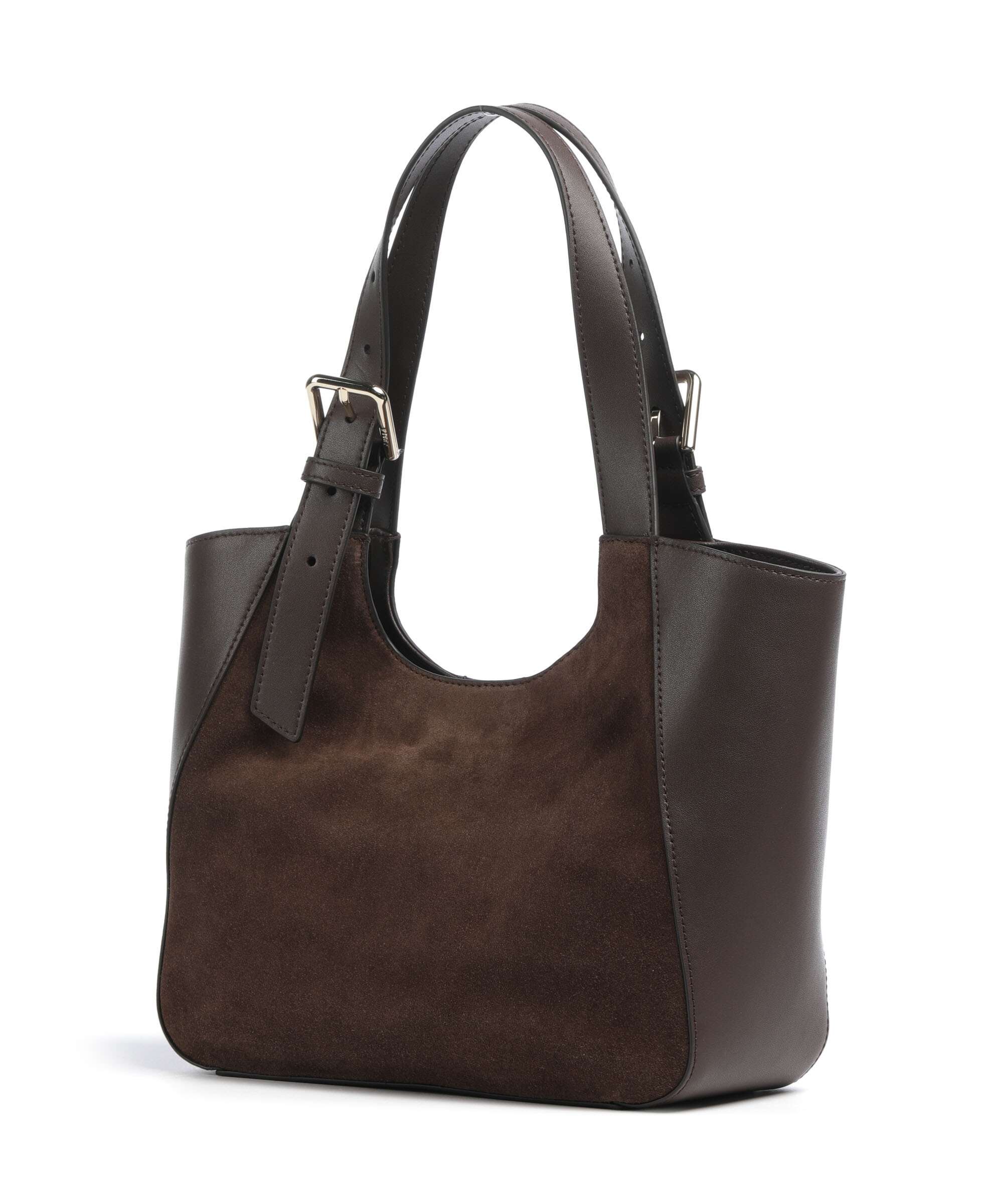Furla Dora S Hobo bag toni cioccolato