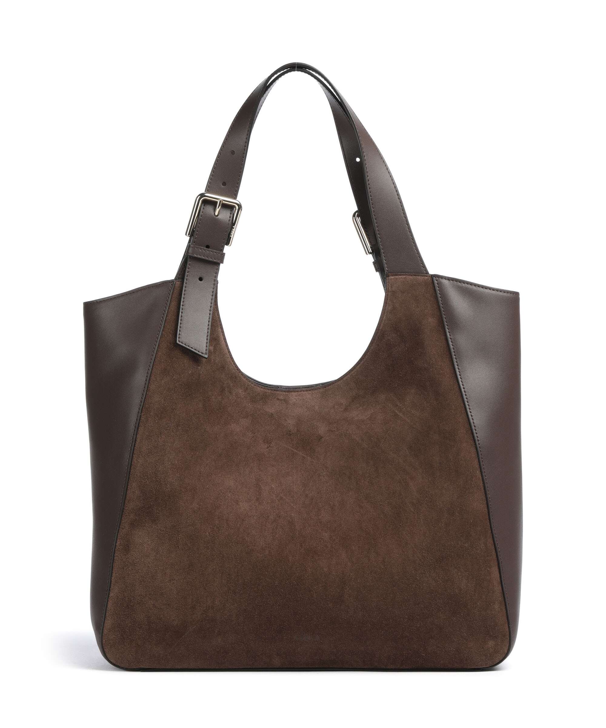 Furla Dora L Tote bag toni cioccolato