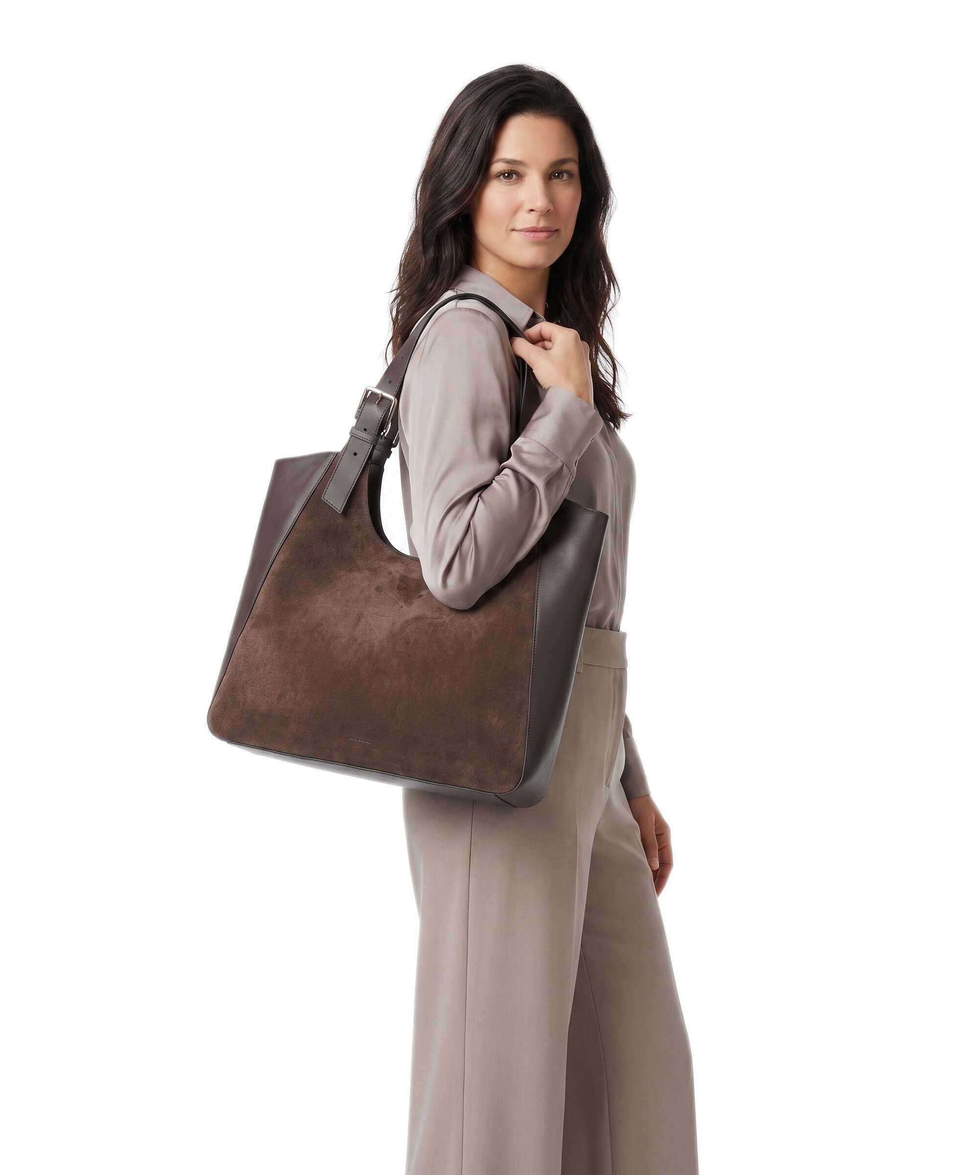 Furla Dora L Tote bag toni cioccolato