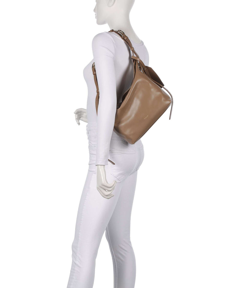 Furla Ginevra M Hobo bag toffee