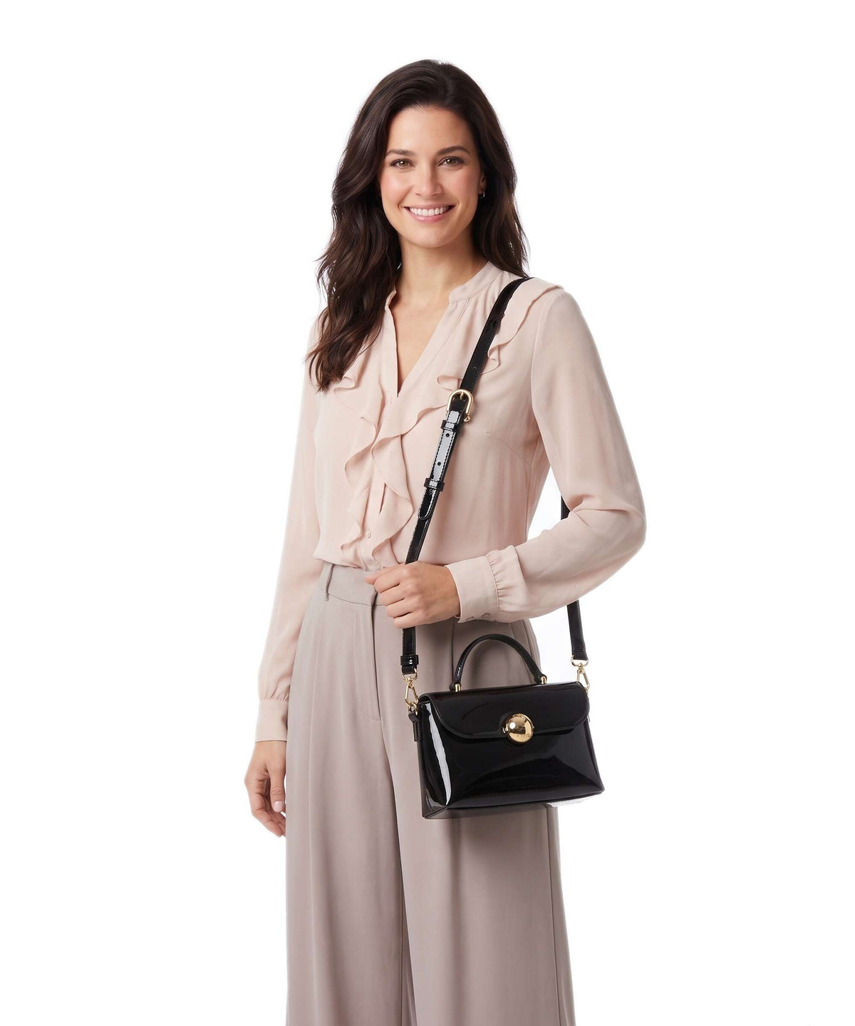 Furla Moonlight Mini Crossbody bag nero