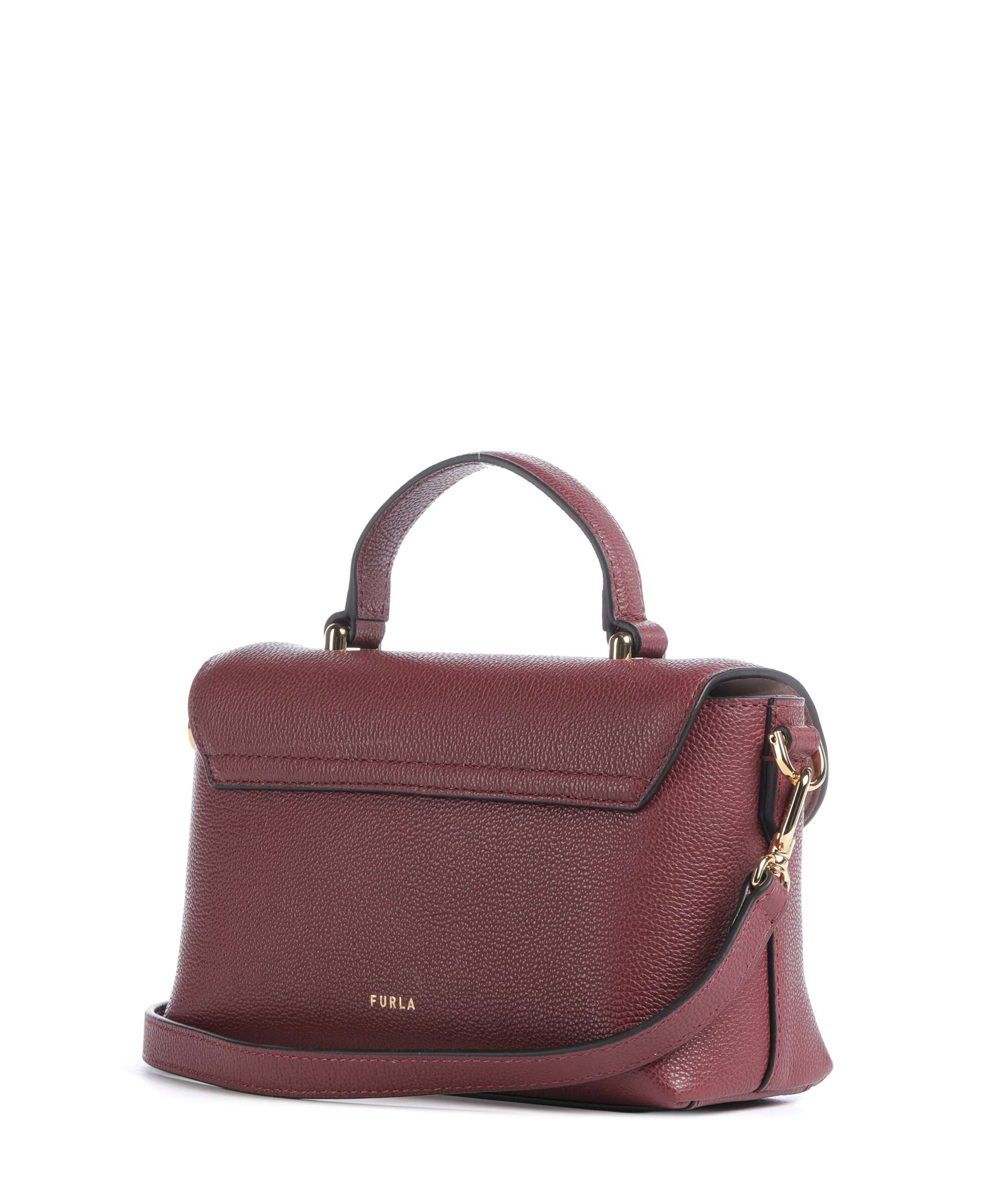 Furla Moonlight Mini Handbag red apple
