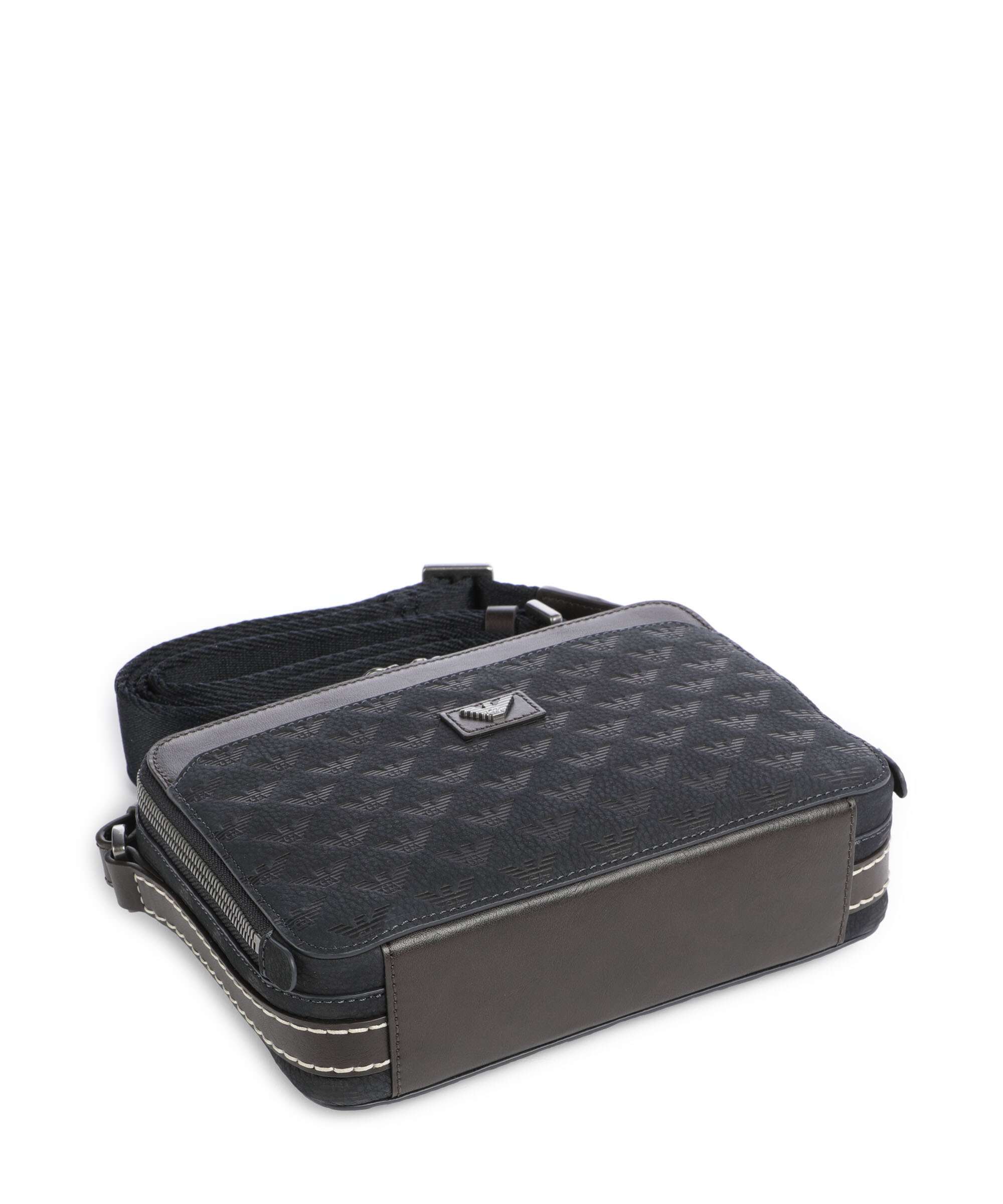 Emporio Armani Special Minorca Crossbody bag dark navy