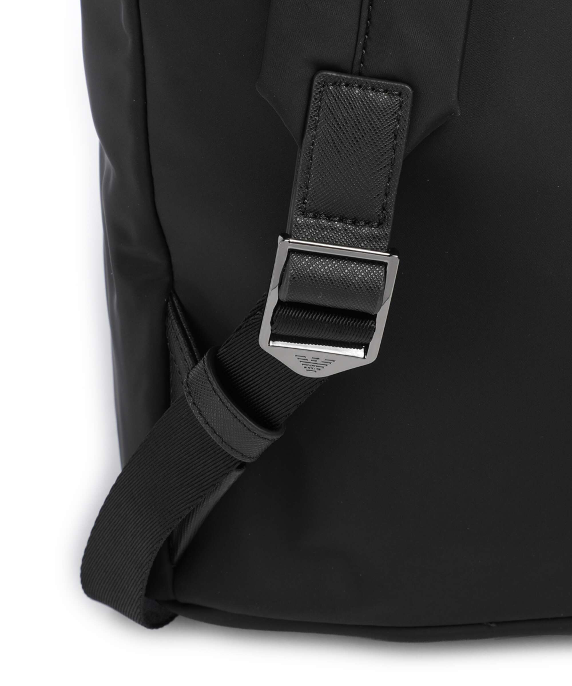 Emporio Armani Nylon Recycled Backpack black beauty