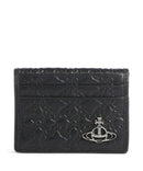 Vivienne Westwood Embossed Nappa Étui à cartes crédit black