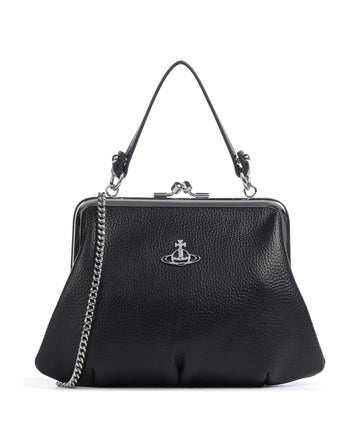 Vivienne Westwood Granny Frame Grain Umhängetasche black