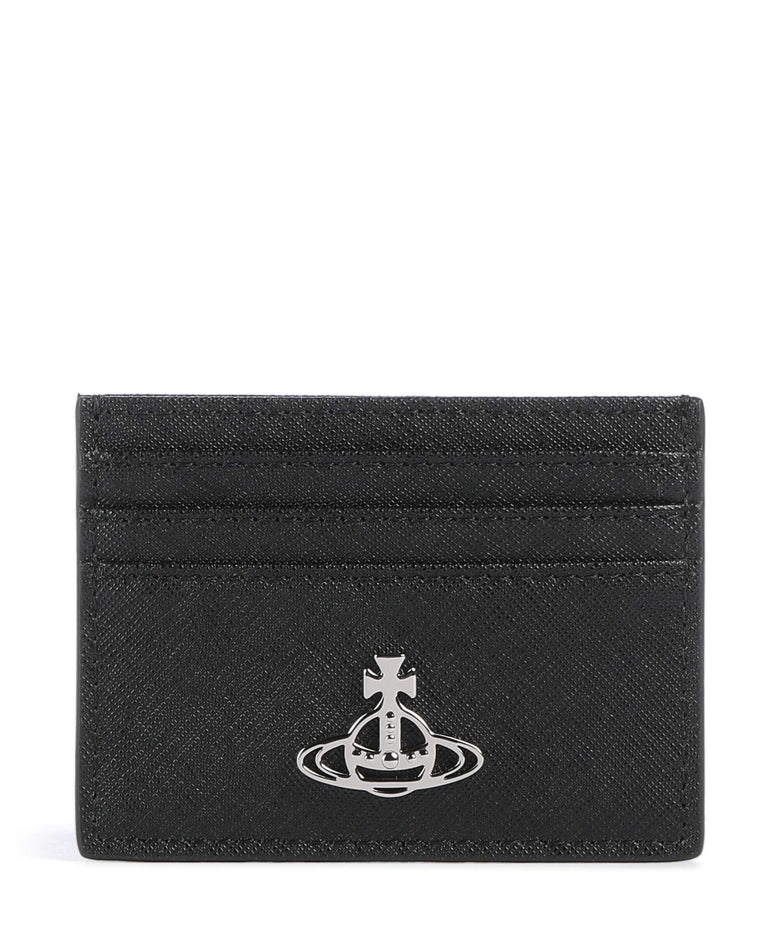 Vivienne Westwood Saffiano Credit card holder black