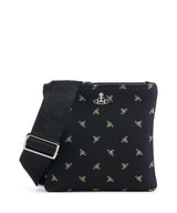 Vivienne Westwood Squire Square Neoprene Printed Umhängetasche black