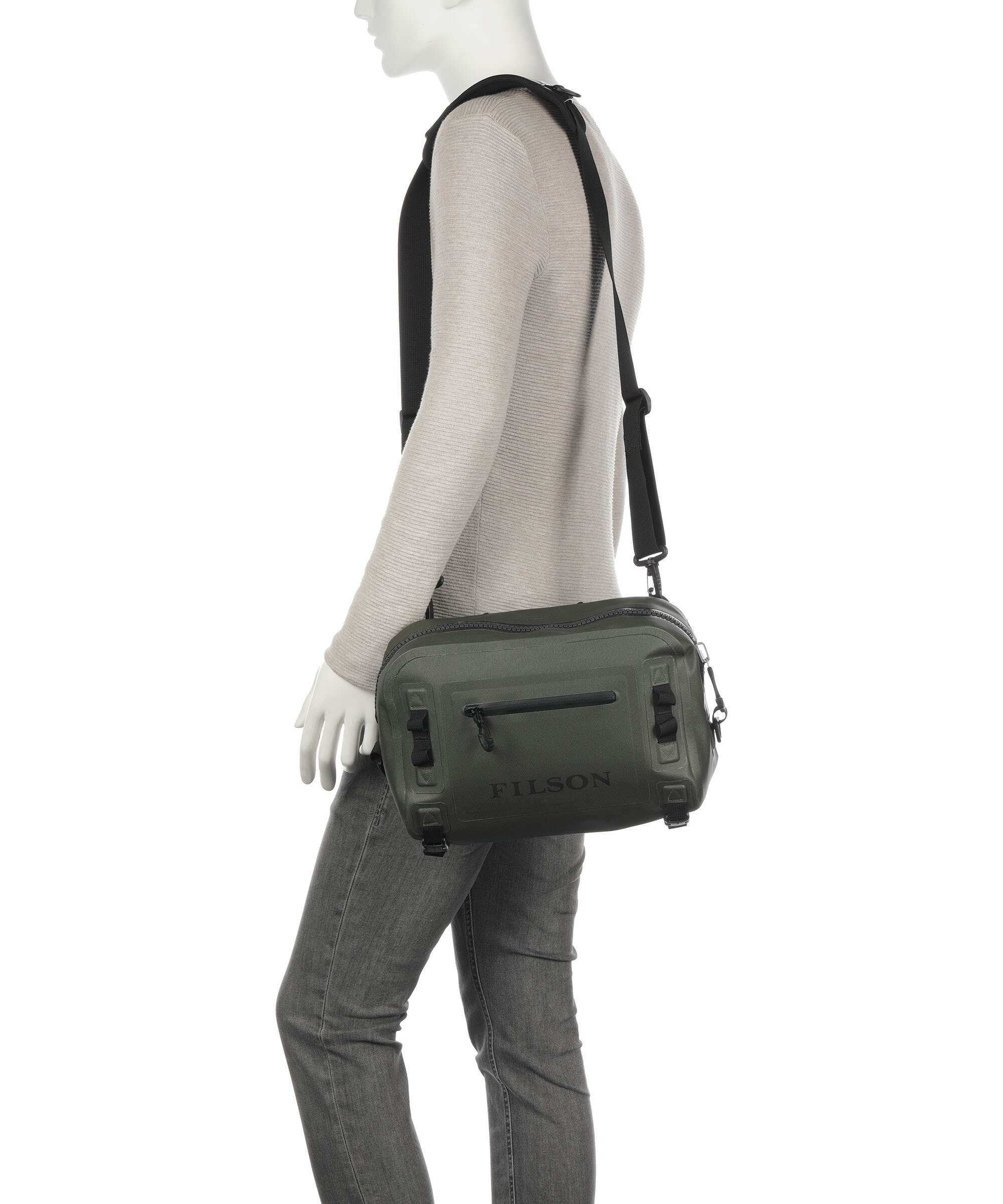 Filson Dry Crossbody bag green