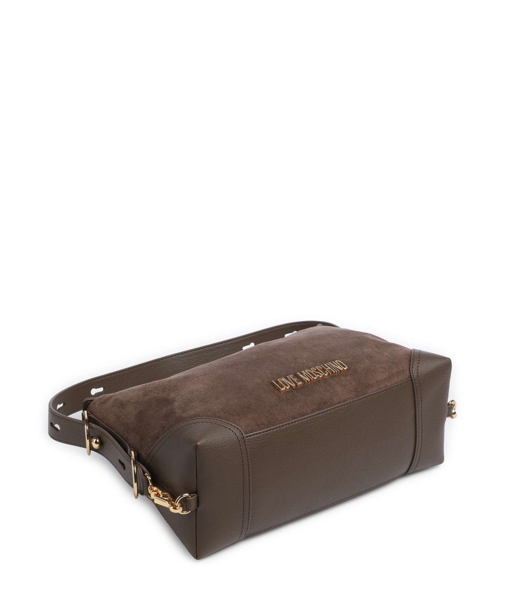 Love Moschino Signature Hobo bag marrone