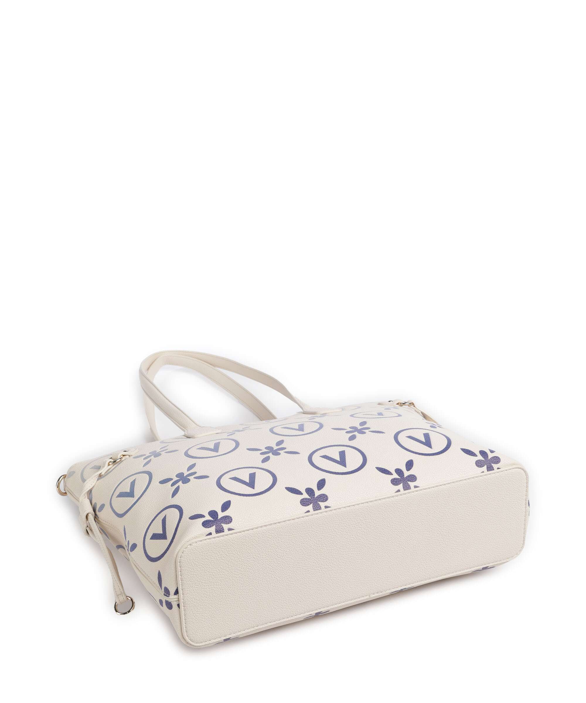 Valentino Bags Samba Re Print Tote bag ecru/bluette