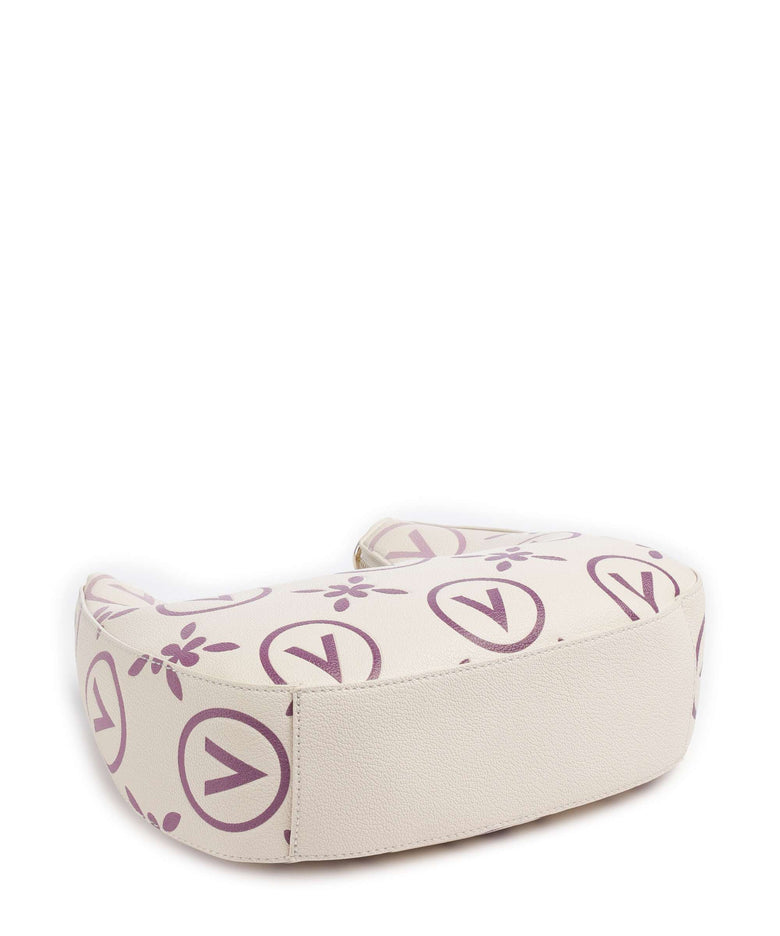 Valentino Bags Samba Re Print Shoulder bag ecru/rosa