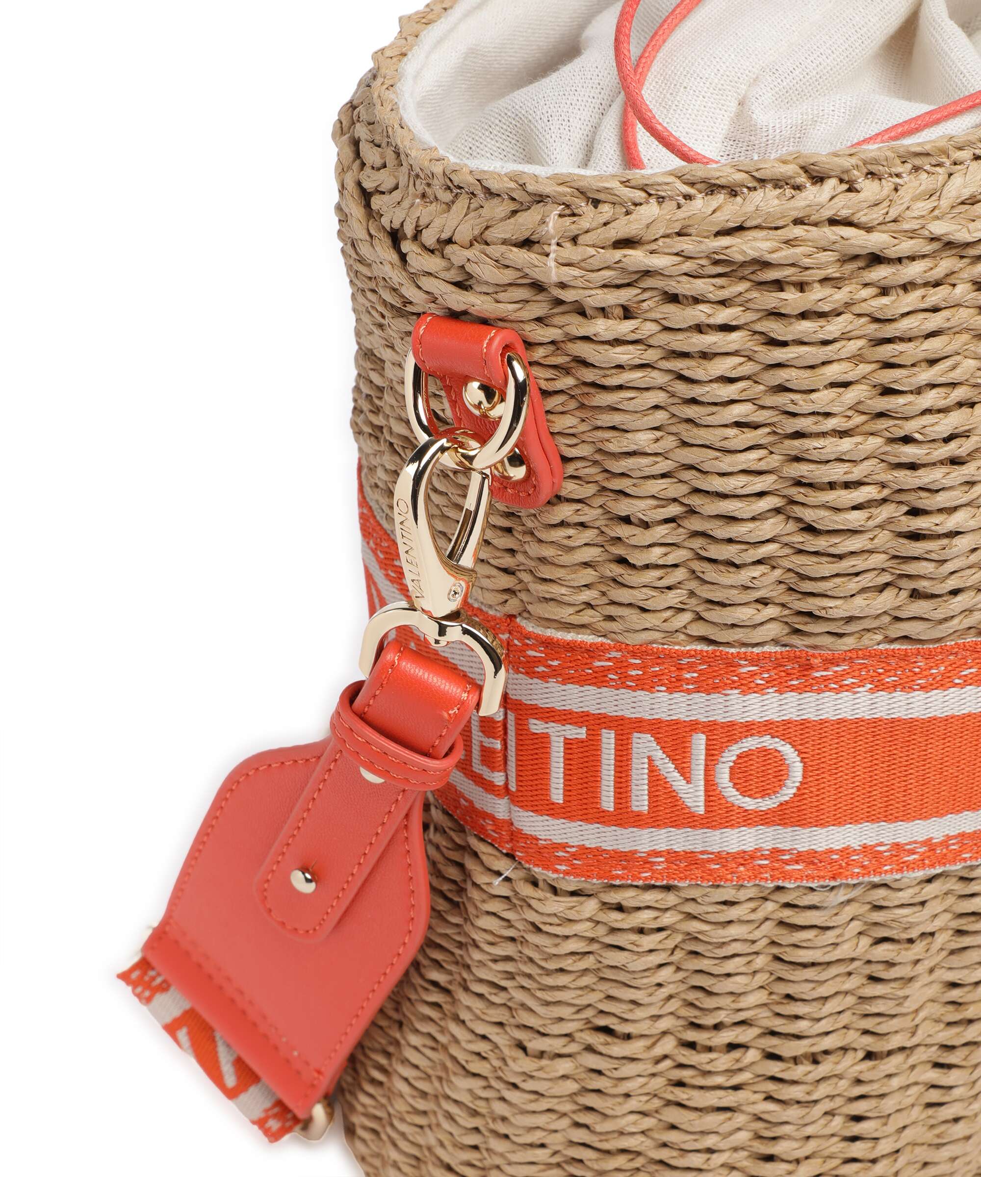 Valentino Bags Boho Tote bag naturale/arancio