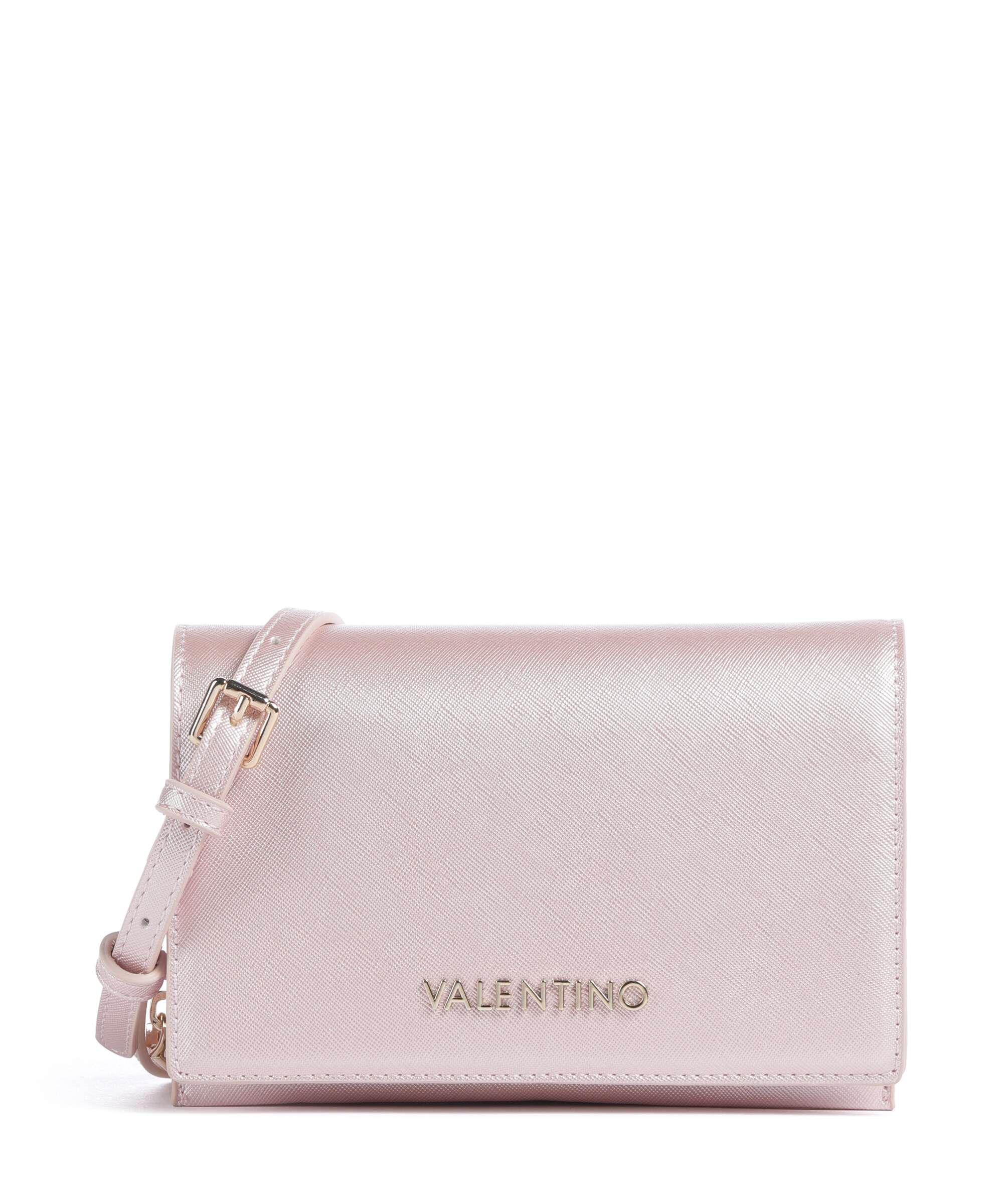 Valentino Bags Wallet rosa metallizzato