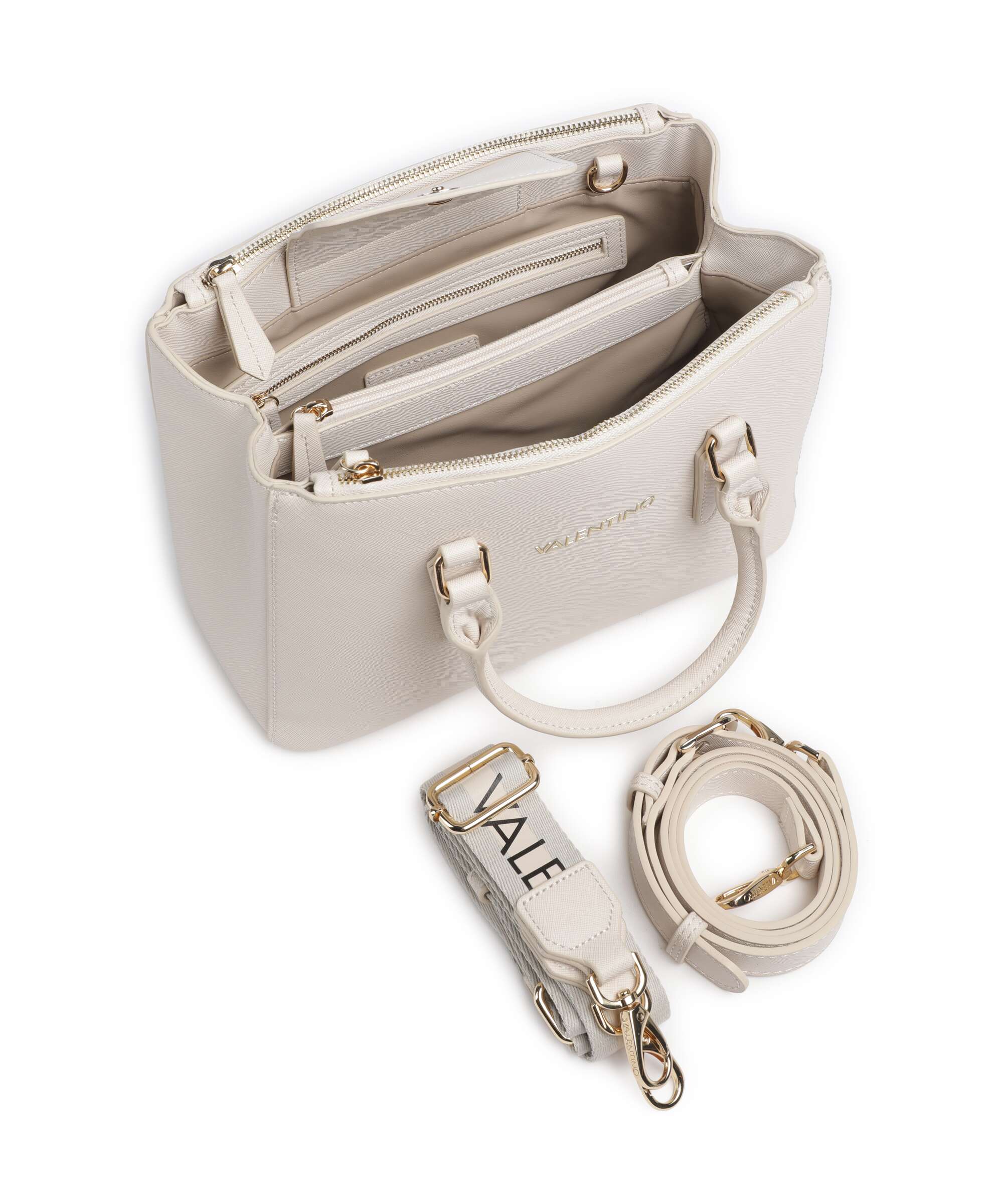 Valentino Bags Zero Re Handbag ecru