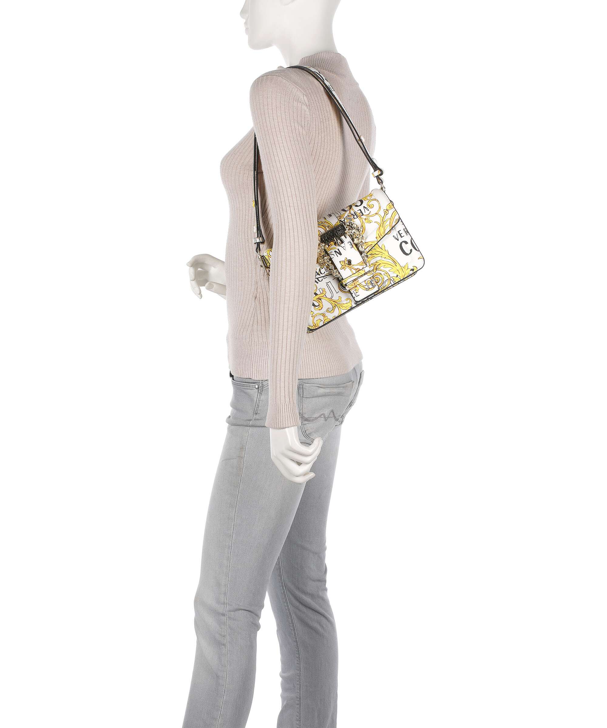 Versace Jeans Couture Couture 01 Crossbody bag white/gold