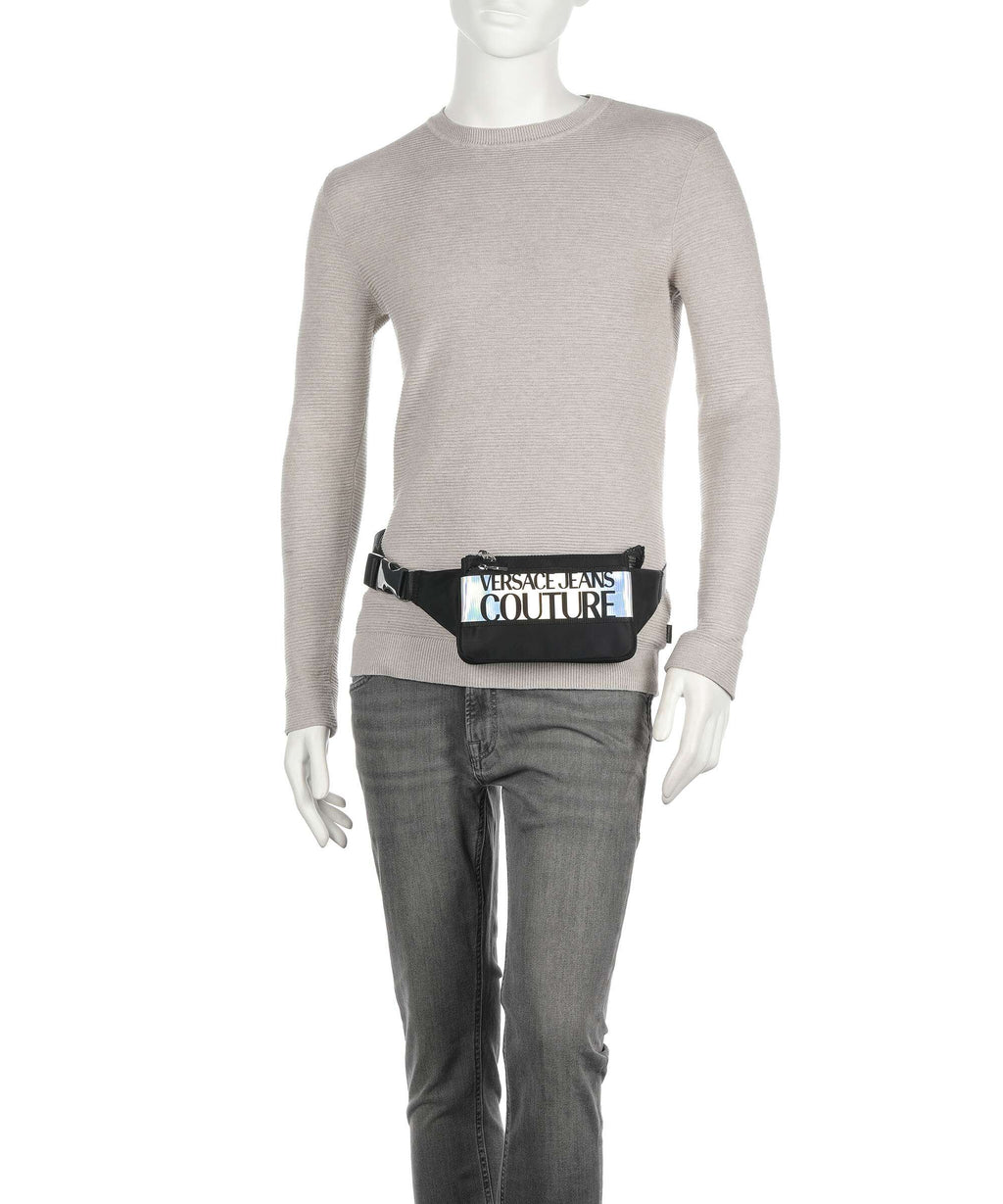 Versace Jeans Couture Iconic Logo Fanny pack black/silver