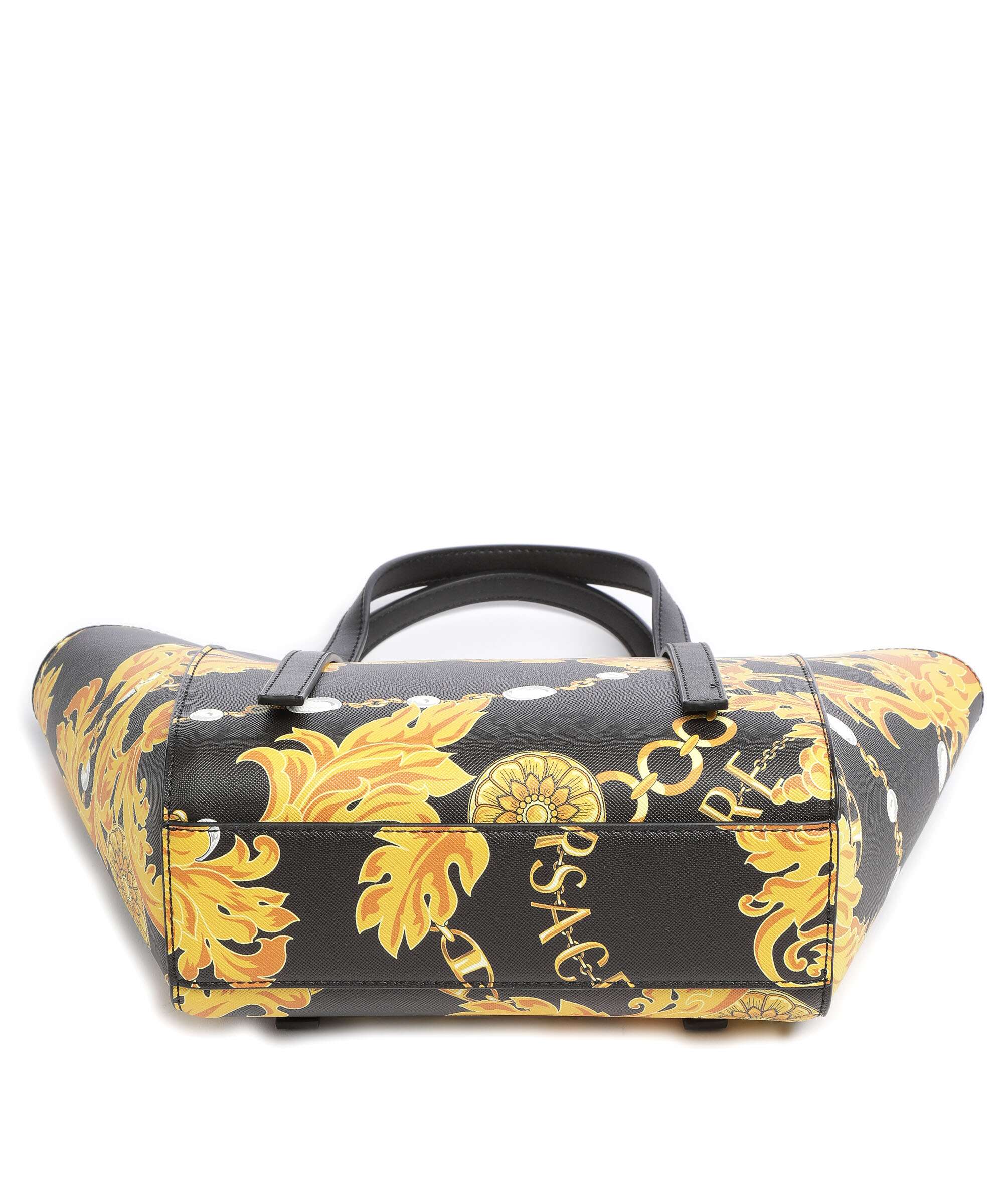 Versace Jeans Couture Graphic Handbag black/gold