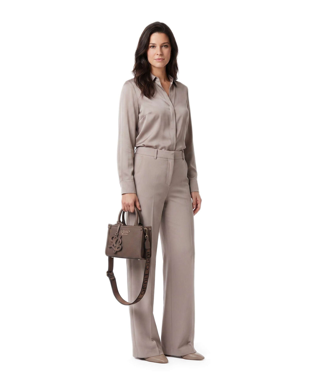 Liu Jo Ridhi XS Crossbody bag dark mocha