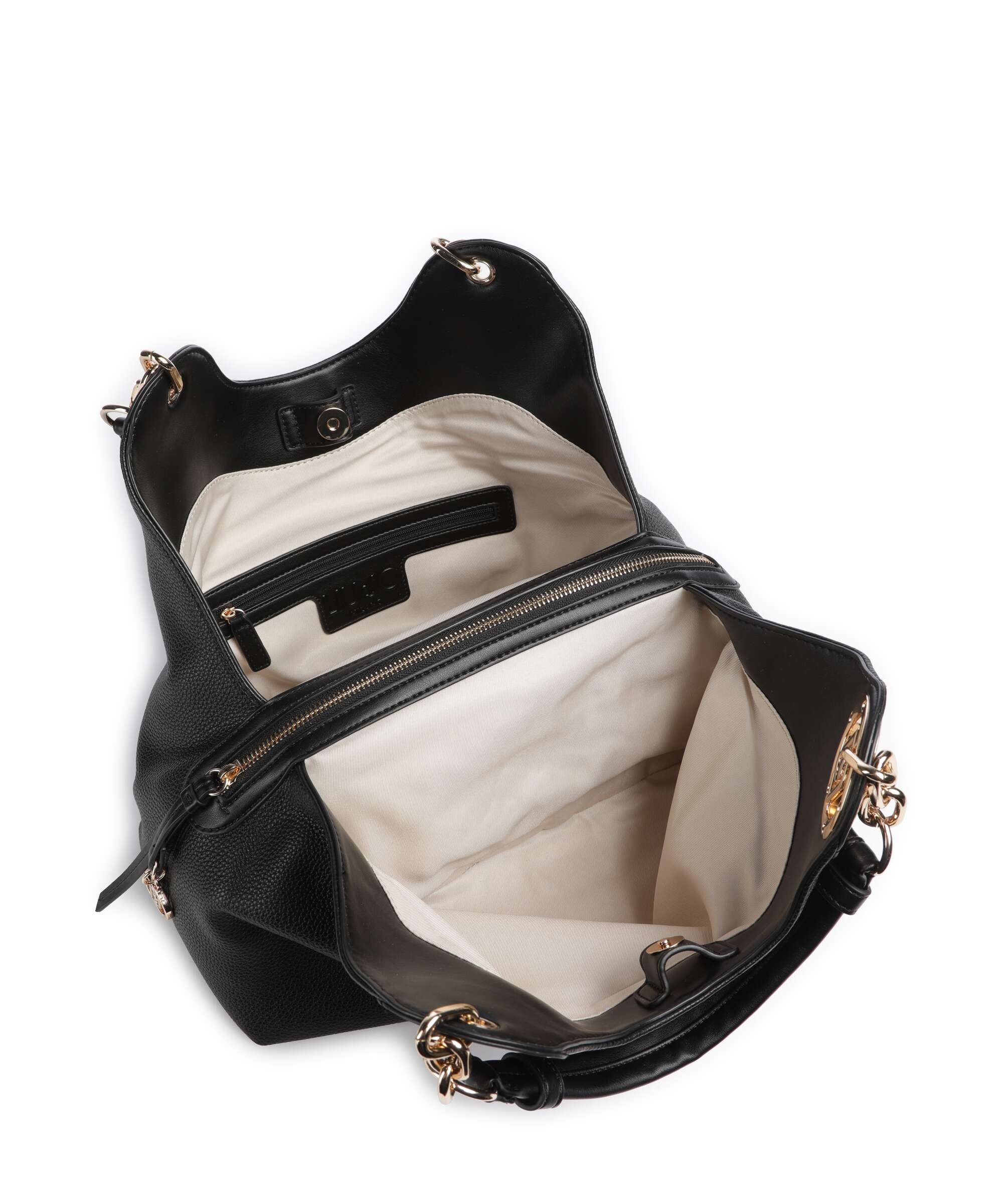 Liu Jo Faiza M Tote bag nero/brass gold