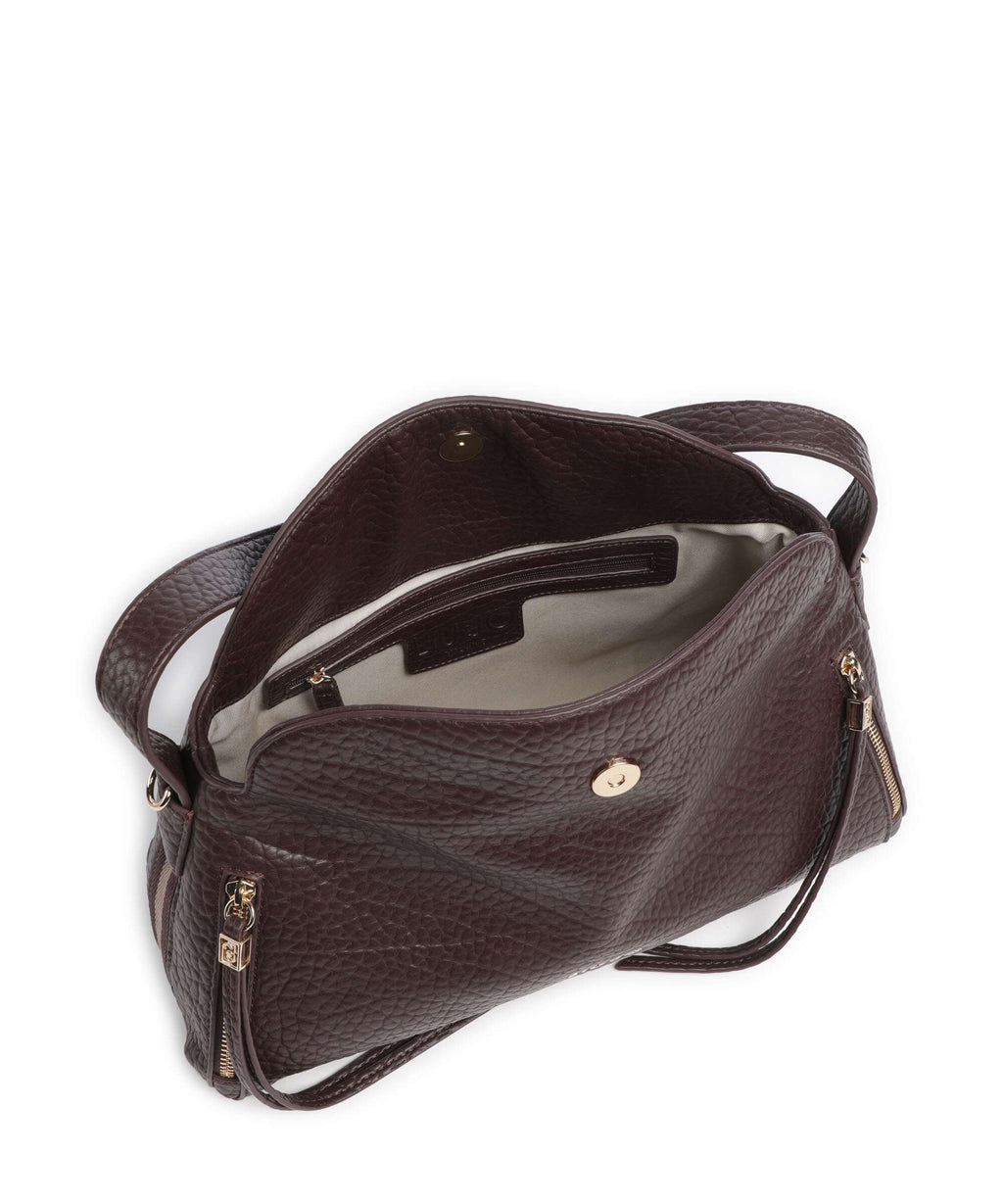 Liu Jo Tilde M Hobo bag red aubergine