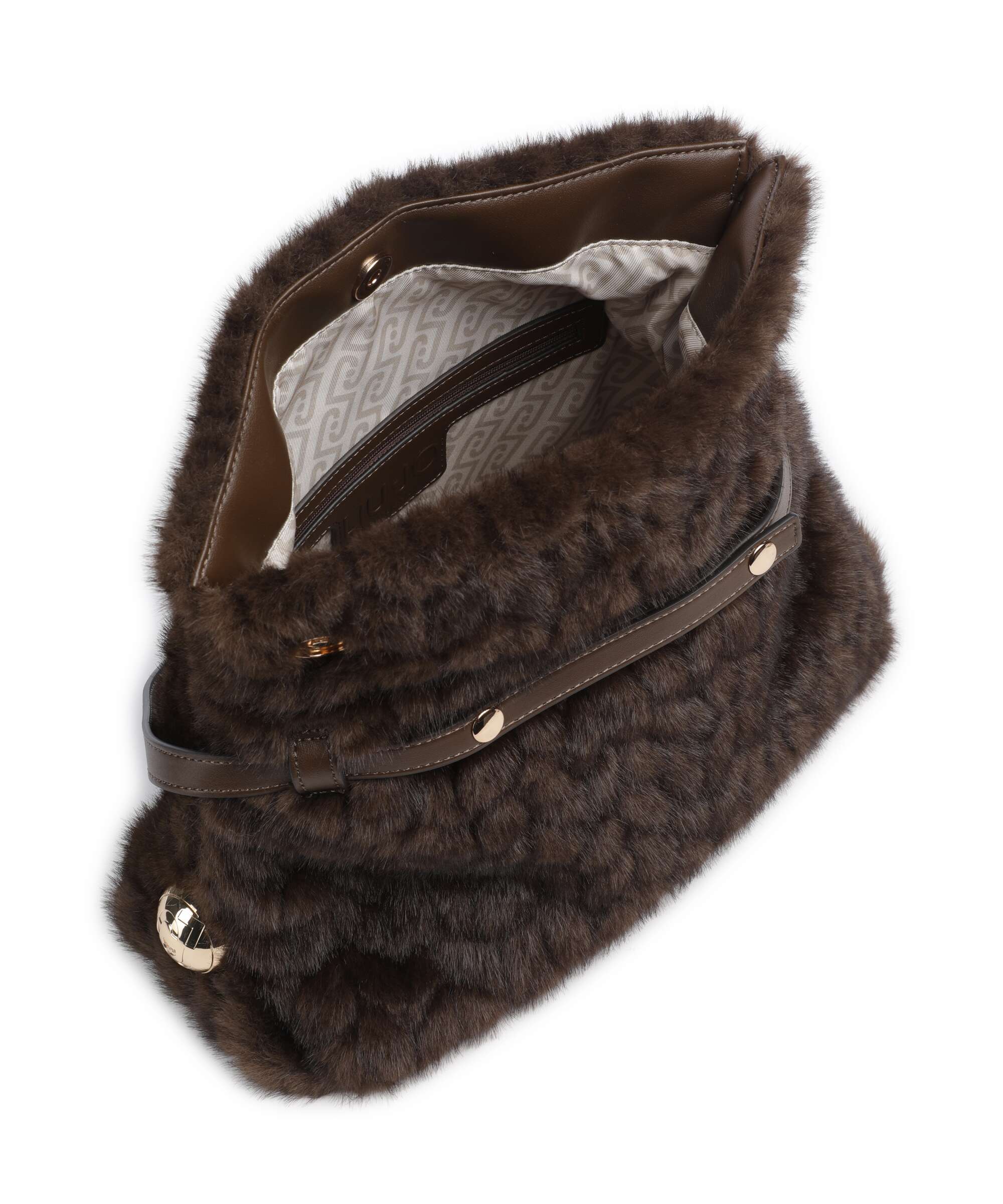 Liu Jo Riccy M Shoulder bag deep brown