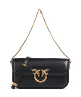 Pinko Love Box Horizontal Schultertasche nero/antique gold