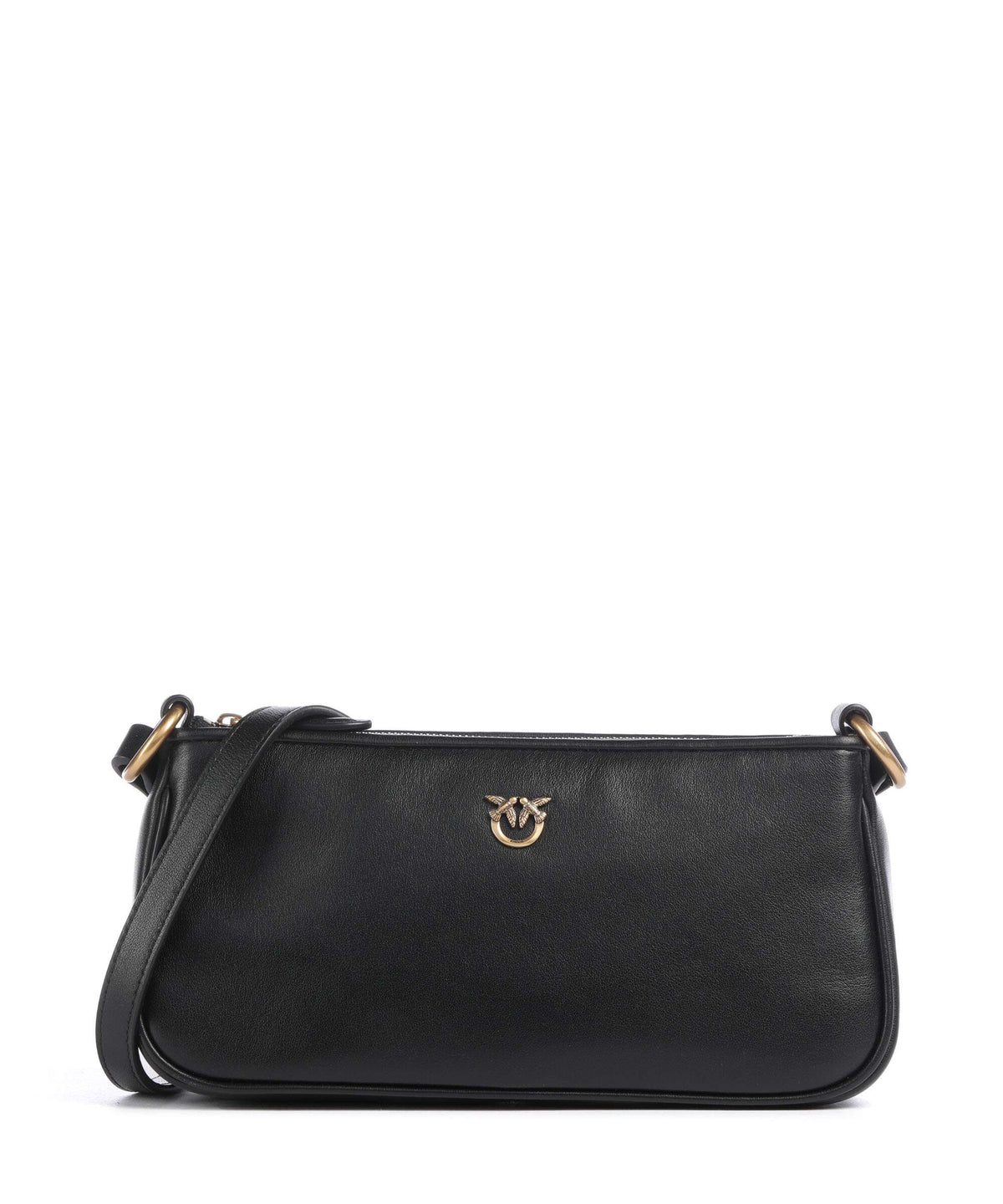 Pinko Half Moon Mini Crossbody bag nero/antique gold