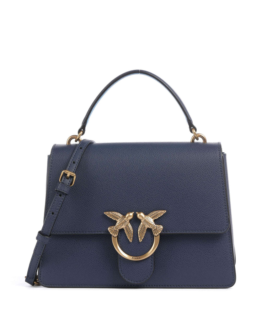 Pinko Love One Classic Handbag azzurro/antique gold