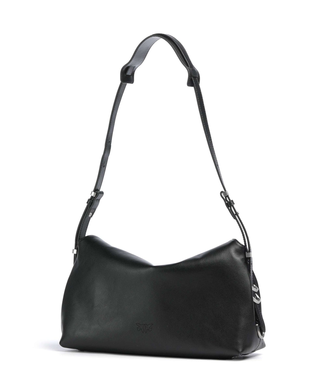 Pinko Saddle Shoulder bag nero limousine/matt silver