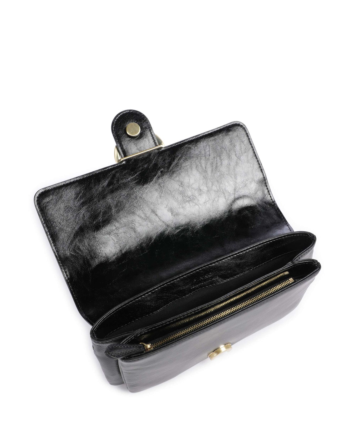 Pinko Love One Soft Mini Shoulder bag nero limousine/matt gold