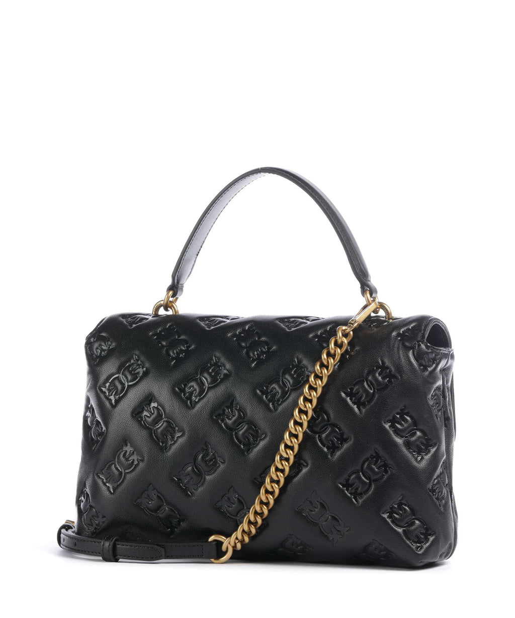 Pinko Love Lady Puff Classic Handbag nero/antique gold