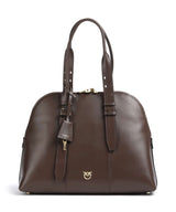 Pinko Handtasche marrone castano/matt gold