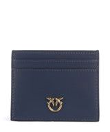 Pinko Kreditkartenetui blu indaco ombroso/antique gold