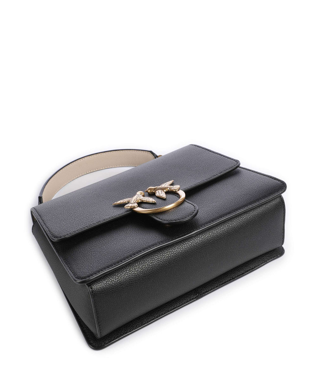 Pinko Love One Classic Handbag nero/beige/antique gold