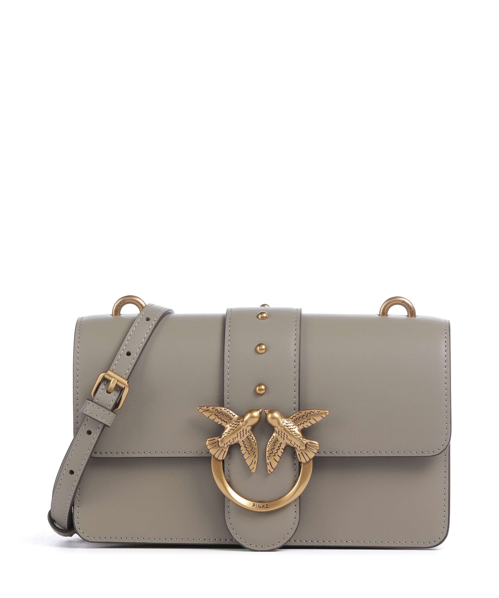 Pinko Love One Mini Crossbody bag noce/antique gold