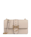 Pinko Love One Classic Sac bandoulière beige/grigio fumo/antique gold
