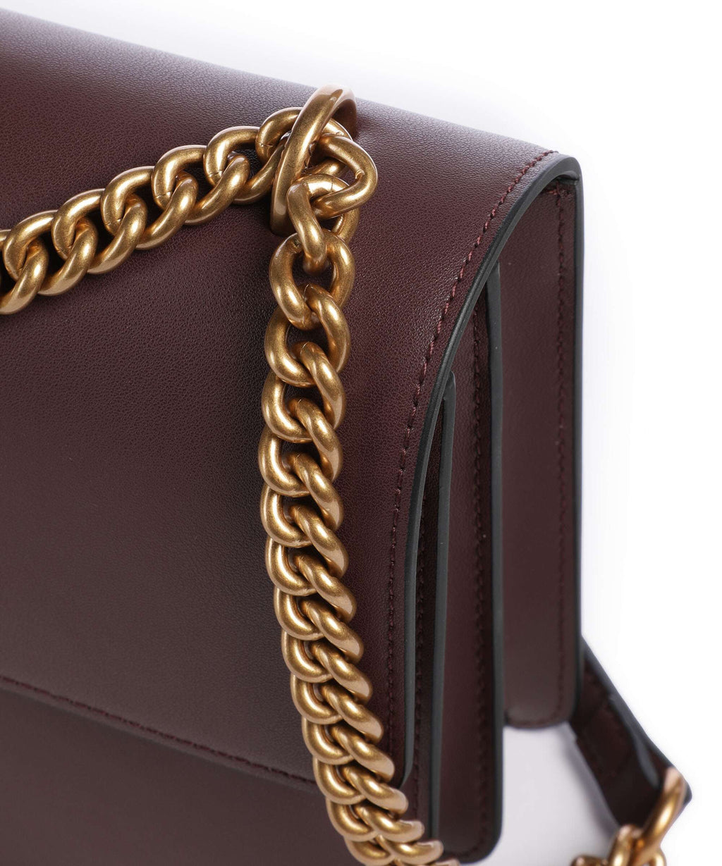 Pinko Love One Classic Shoulder bag cioccolato amaro/antique gold