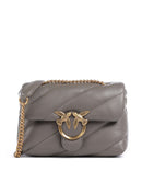 Pinko Love Puff Mini Sac porté épaule grigio asfalto/antique gold