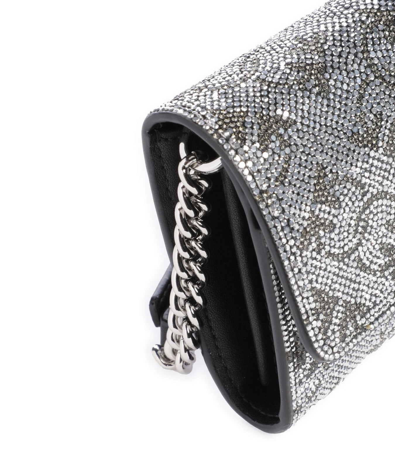 Pinko Love Tiny Birds Crossbody bag argento/nickel lucido