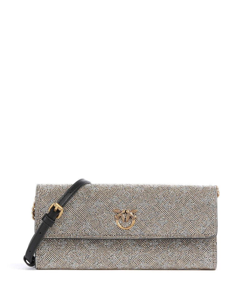 Pinko Love Birds Tiny Crossbody bag oro/antique gold
