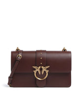 Pinko Love One Classic Umhängetasche rosso vino/antique gold