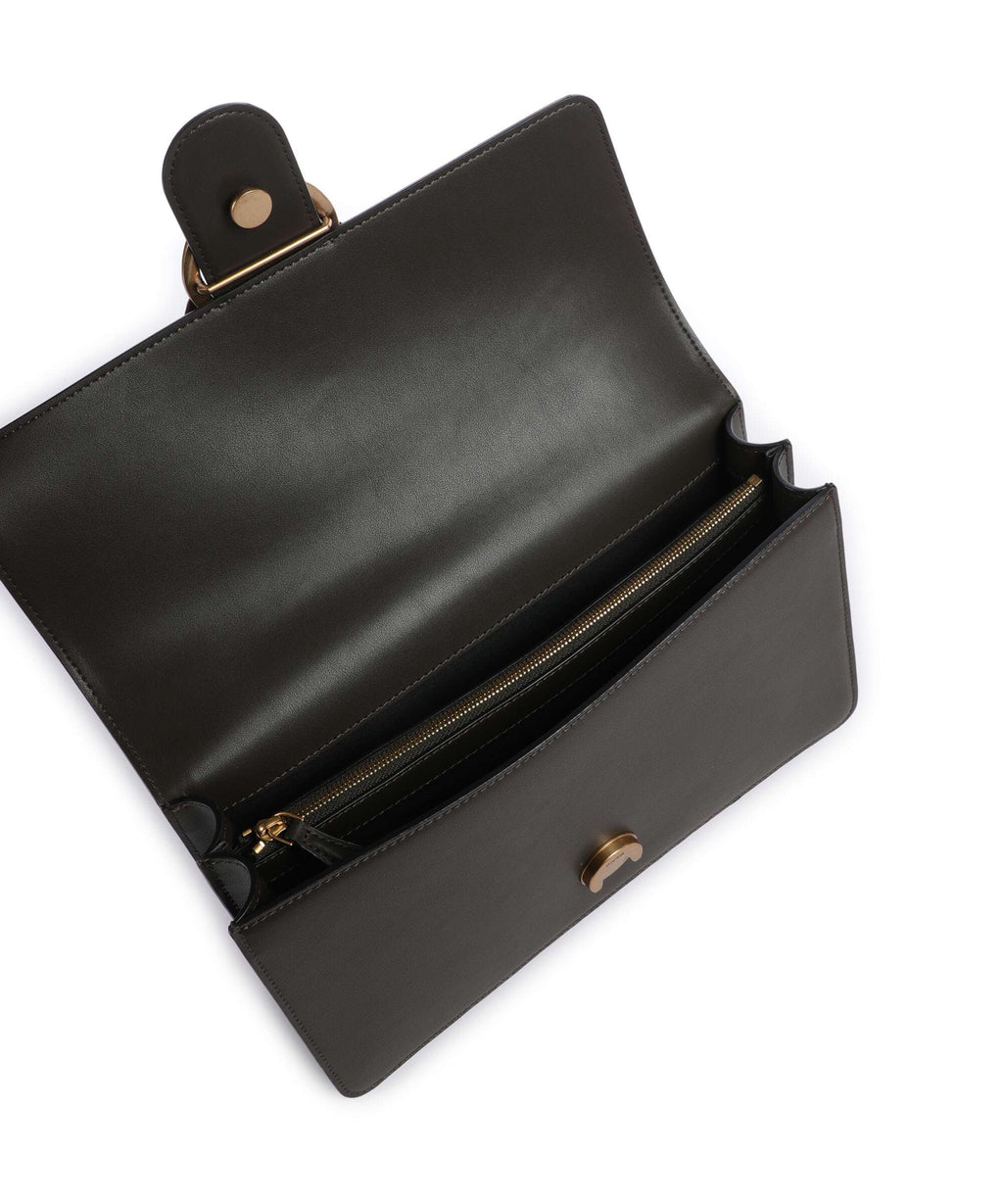 Pinko Love One Classic Crossbody bag verde fango/antique gold