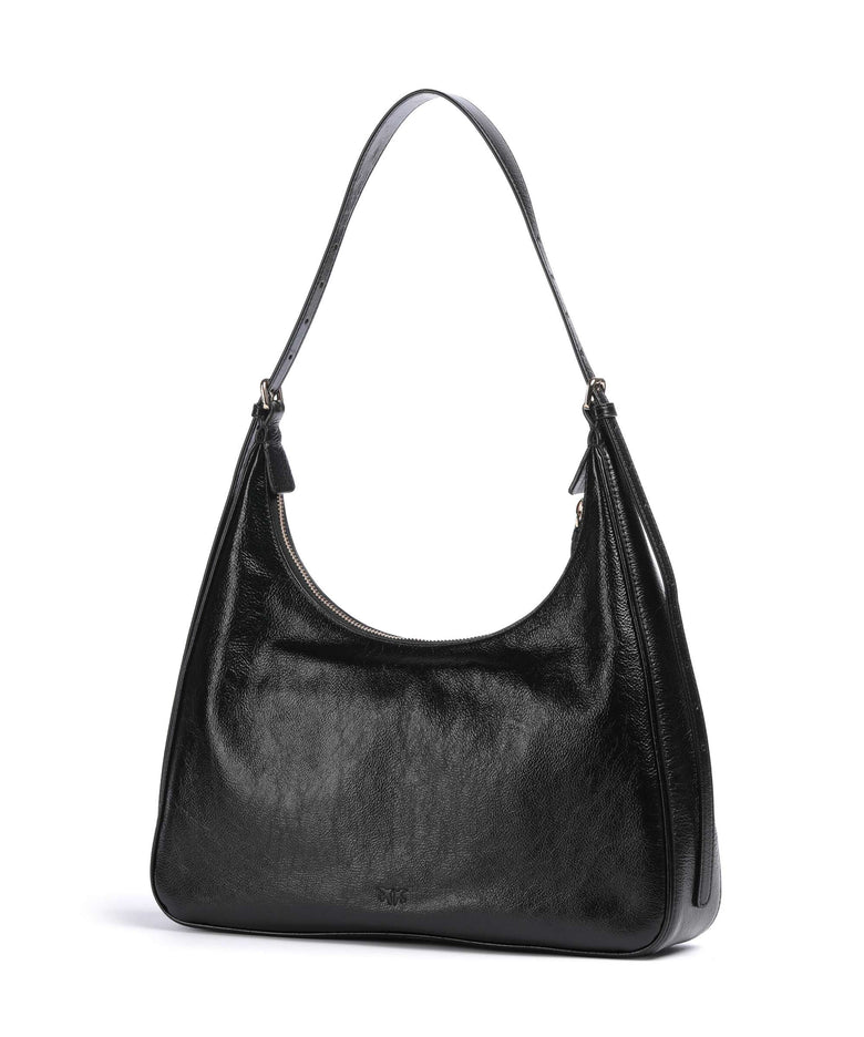 Pinko Miss Pinko Classic Hobo bag nero limousine/oro